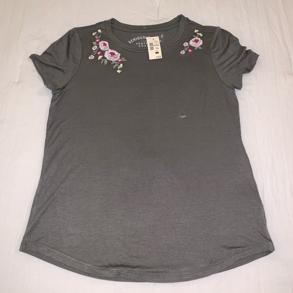 4/$25♦️ AEROPOSTALE soft perfect embroidered crew - Picture 1 of 8